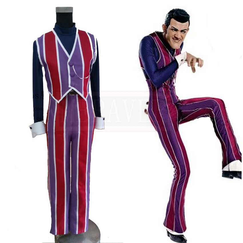 

LazyTown Robbie Rotten Costume Cosplay Full Set Custom-Made