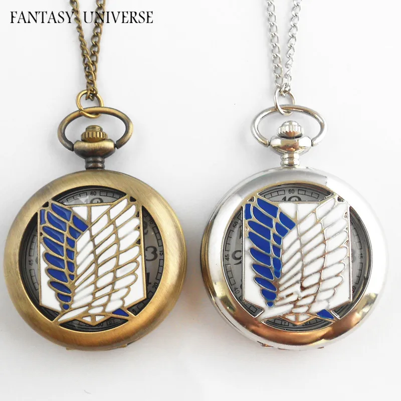 FANTASY UNIVERSE Free shipping 20pcs a lot pocket watch Necklace HRAAAA96