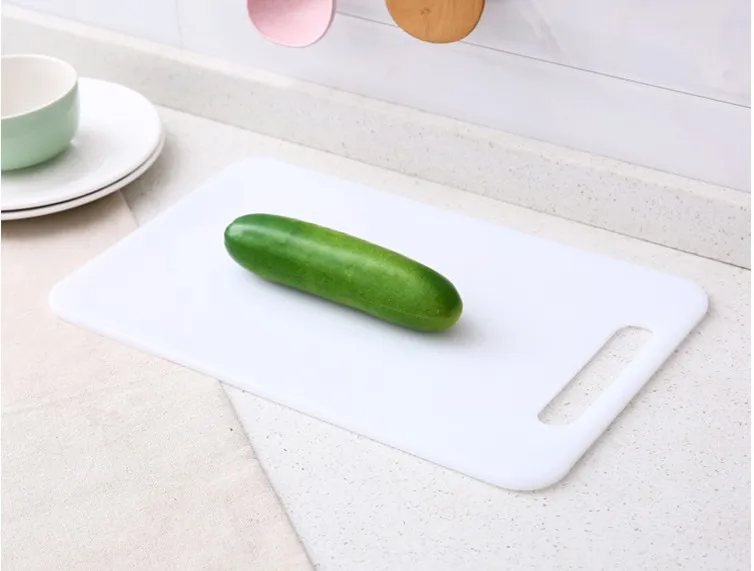 Moldproof kitchen household fruit polyethylene resin plastic large food cutting chopping board knife mildew proof pp blocks