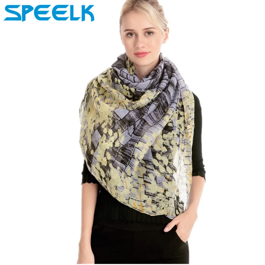 

New Spring/ Summer Scarf Women Thin Balinese cotton and linen Shawls And Wraps Womens Foulard Flower Hijab Stoles Dropshipping