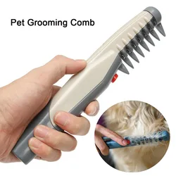 Electric Pet Dog Grooming Comb Cat Hair Trimmer Knot Out Remove Mats Tangles Tool Supplies Grooming Cat Brush For Dogs