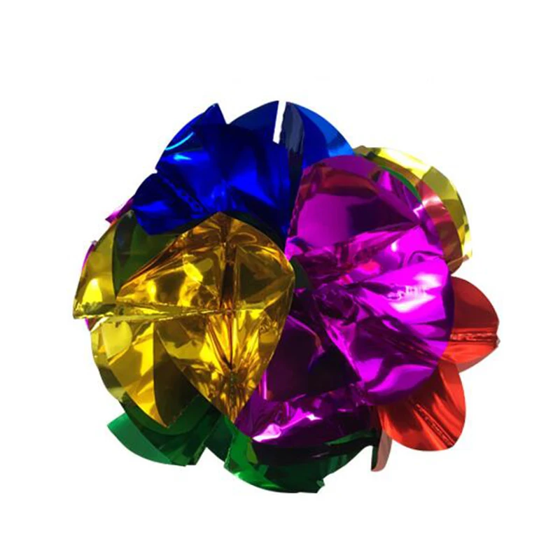 Mini szie  Appearing Ball Flower (Diameter:14cm) Magic Tricks Spring Flower Bouquet Magic Props Close Up Street Magic props