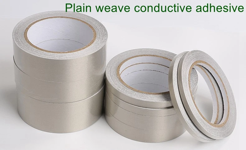 

4 Rolls Width 20mm x20m thickness 1mm,Double-sided conductive,strong stickiness,shielding Wide-range in application