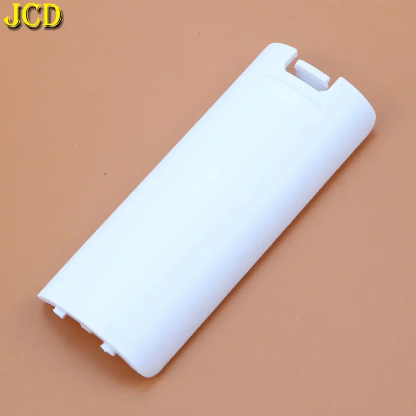 JCD 1 sztuk tylna pokrywa baterii dla Wii zdalne sterowanie bezprzewodowe kontroler bateria ABS pokrywa drzwi opakowanie Shell Case