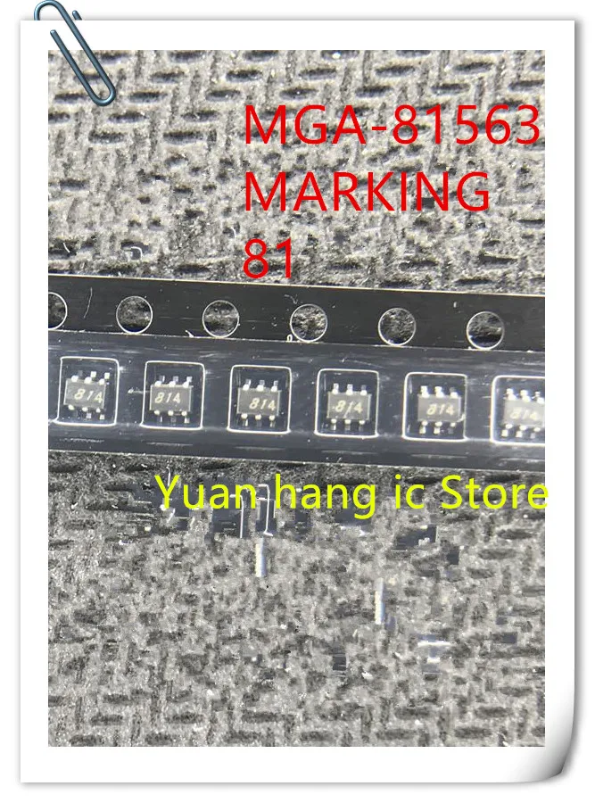 10 шт./лот, MGA-81563-TR1G, MGA81563, маркировка 81 SOT-363