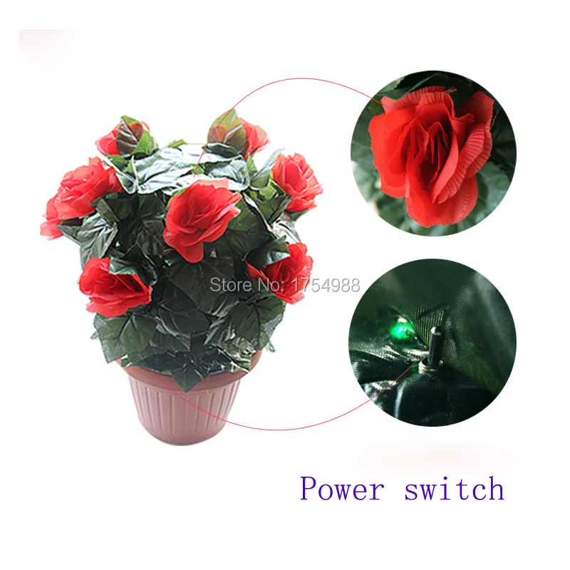 real life room escape prop amazing flower props keep on touching the sensor flower blooming out open lock