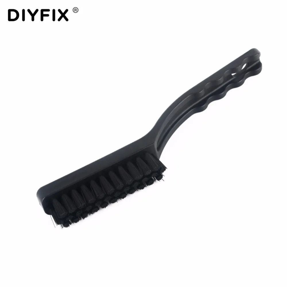 DIYFIX 9 inch ESD Anti Static Dust Brush Synthenic Fiber Cleaning Brush for PCB Repair Soldering Tool