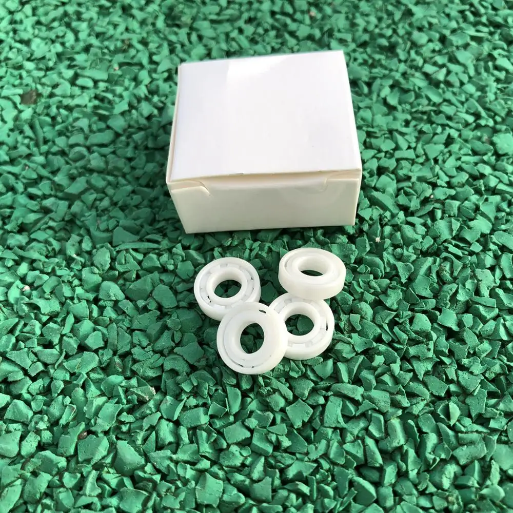 

4pcs/10pcs 696 ZrO2 Ceramic bearing 6x15x5 mm Zirconia ceramic ball bearings 6*15*5mm