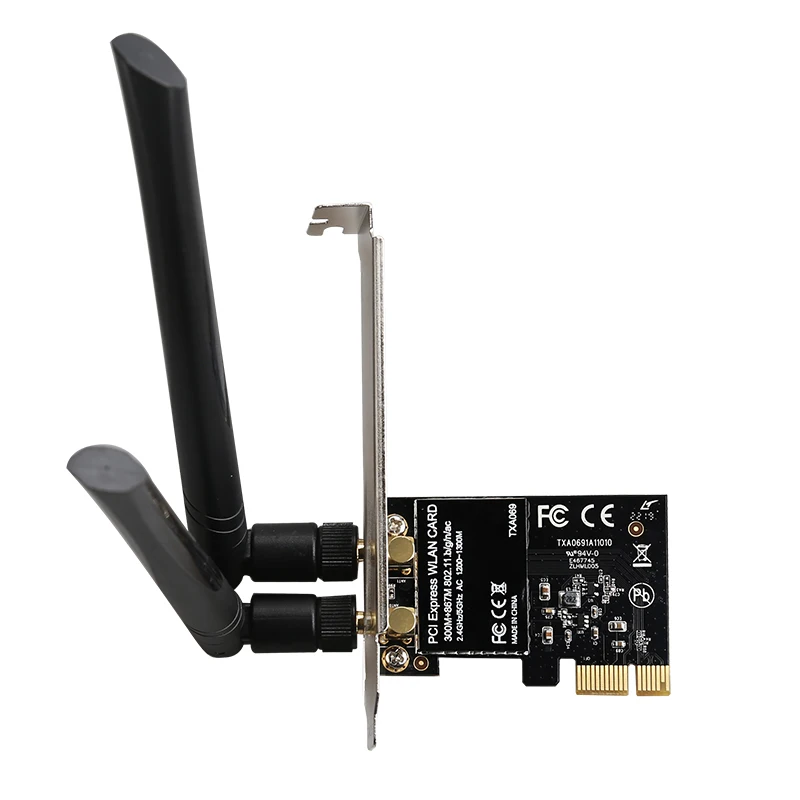 Dual Band 5G 1200Mbps PCIe WIFI scheda di rete lan wireless adattatore wifi pci express chip Realtek 8112AE