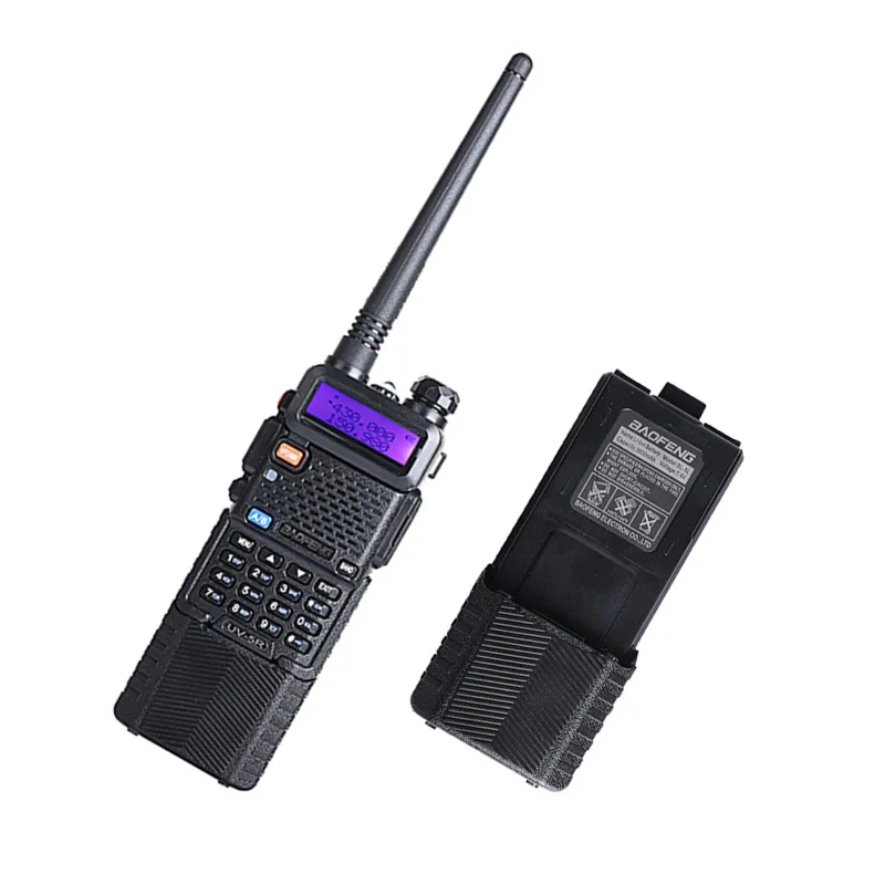 1Pz Baofeng uv-5r ham radio 3800mAh battery dual band radio 136-174 mhz e 400-520 mhz baofeng uv5r radio del palmare 2 way radio