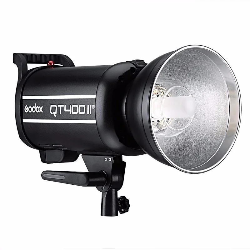 Godox-QT400II M Professional Photo Studio Lighting Flash Light, 400WS, HSS 1/8000s, GN65, 110V, 220V, 2.4G Wireless System, Strobe