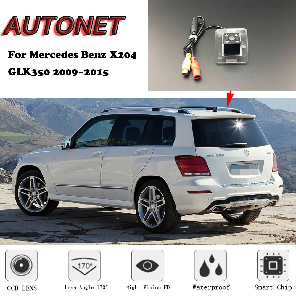 

AUTONET Backup Rear View camera For Mercedes Benz X204 GLK350 2009 2010 2011 2012 2013 2014 Night Vision license plate camera