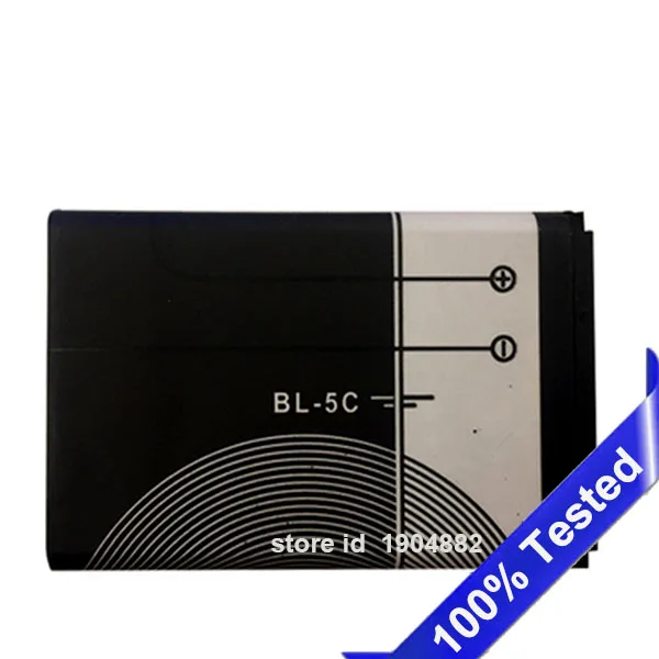 BL-5C BL5C BL5C for NOKIA 1100,1110 3650 3660 6030 6085 7610 C1 C1-00 C1-01 C2-03 N70 N71 N72 battery Batterij Batterie