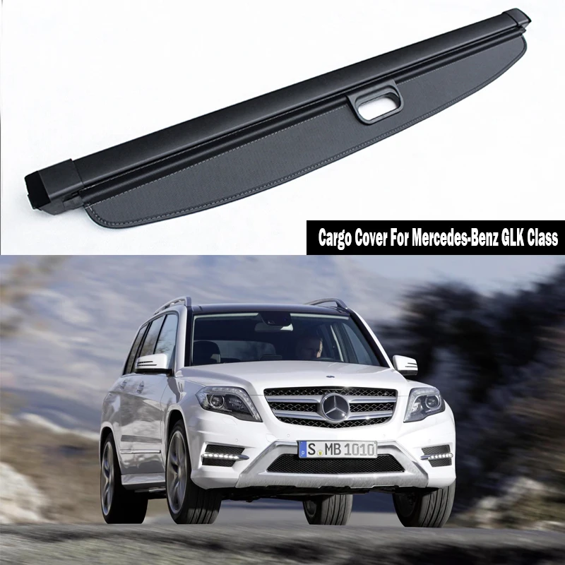 Rear Cargo Cover For Mercedes-Benz GLK Class GLK350 GLK250 GLK300 GLK260 privacy Trunk Screen Security Shield shade