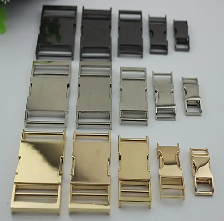 10pcs/lot High - end bag accessories bag of accessories bag - button safety clasp 6 minutes 2 1/2 inch metal alloy insert buckle