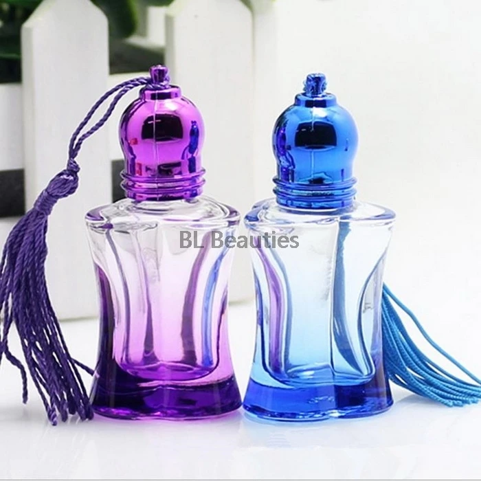 

7ml Colorful Roll-On Ball Glass Perfume Roll On Bottles Empty Parfumes Essence Oil Packaging Containers