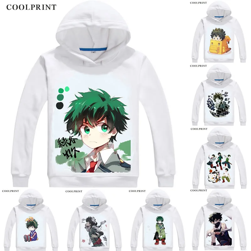 

Midoriya Izuku Mens Hoodies Boku no Hero Academia My Hero Academia Men Sweatshirt Streetwear Anime Hoodie Printed Long Hooded