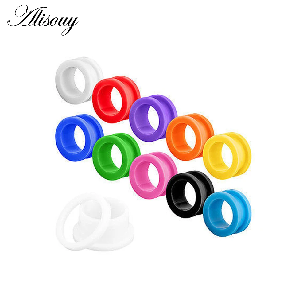 Alisouy 2PCS 3-16mm Acrylic Ear Plugs And Tunnels Ear Gauges Piercing Expander Ear Piercing Tunnel Stretchers Ear Plugs Tunnels