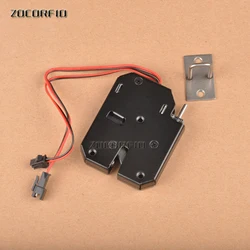 singal feedback Electronic Lock Catch Door Gate 12V/0.43A Electric Release Assembly Solenoid  with magnetic senor switch