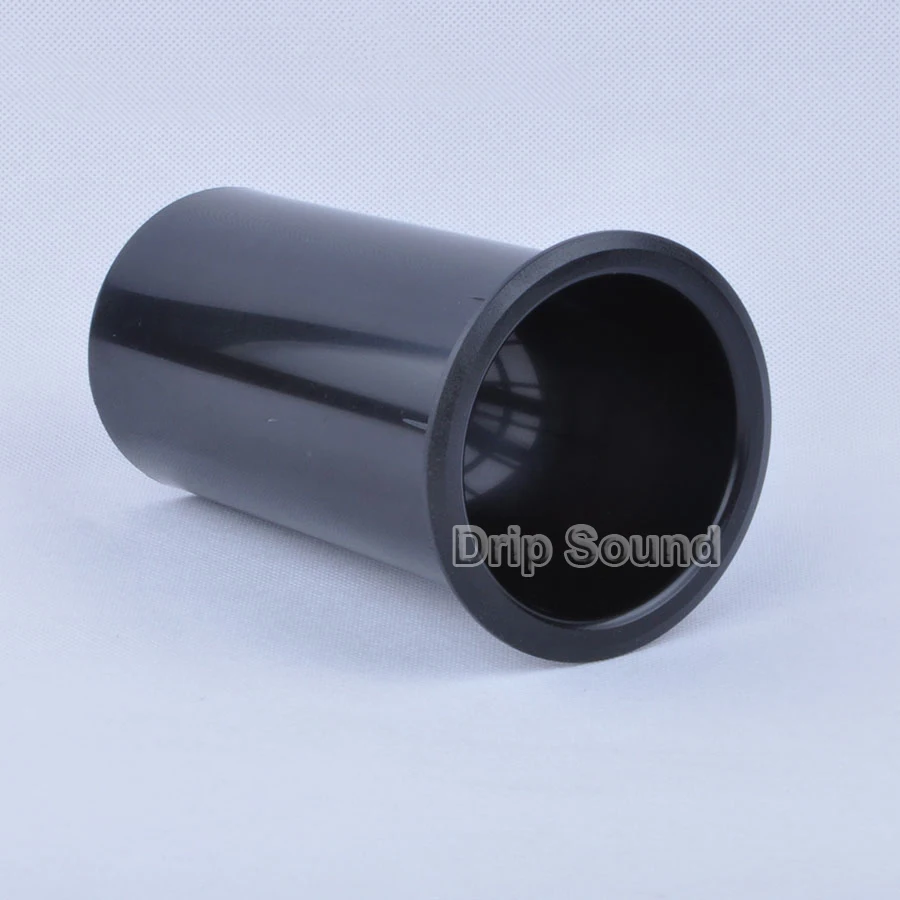 1 قطعة 81x153 مللي متر المتكلم ميناء أنبوب باس مضخم الصوت ستيريو الصوت منعكس أنبوب مكبر الصوت تنفيس # أسود