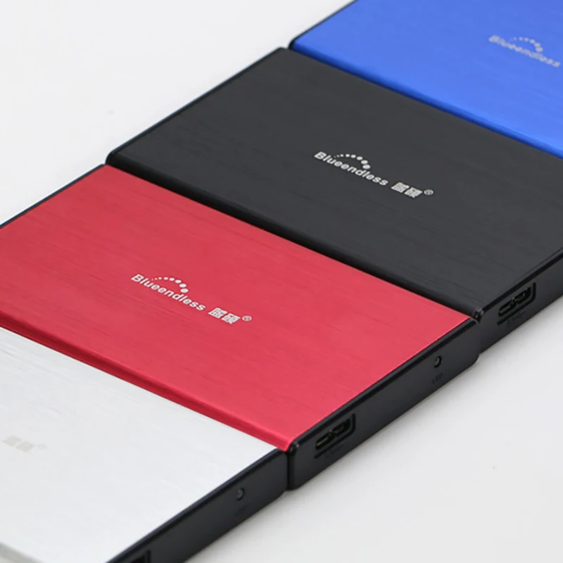 Contenitore per HDD in alluminio blueinfinite scatola da HDD Sata a usb 3.0 per disco rigido da 2tb caddy hdd da 2.5 ''per OS/Windows/MAC