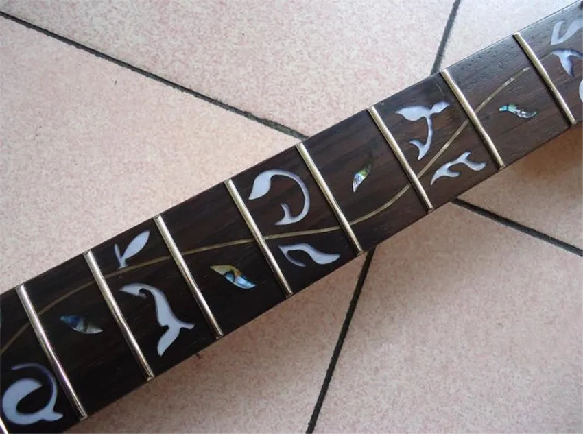 Disado 24-Bund-E-Gitarrenhals aus Ahorn mit Lebensbaum-Intarsie, Gitarrenzubehör, Teile können individuell angepasst werden, Musikinstrument – Detail 3