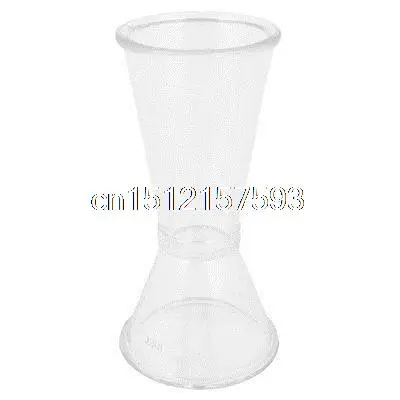 Dual Plastic Graduated Cocktail Measuring Cup Shot Jigger 20mL 10mL