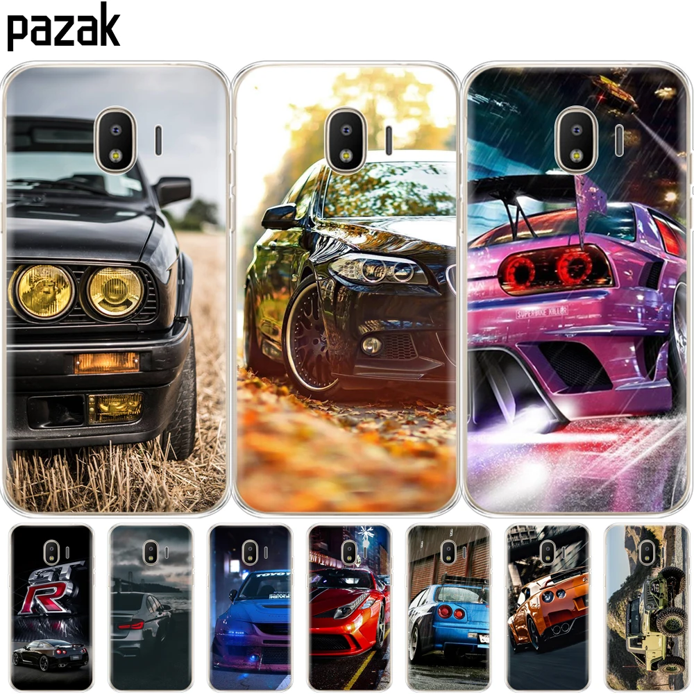 silicone case for Samsung Galaxy J3 J5 J7 2017 J330 J530 J730 PRO j2 2018 phone case soft tpu printing bag Cool sport car design