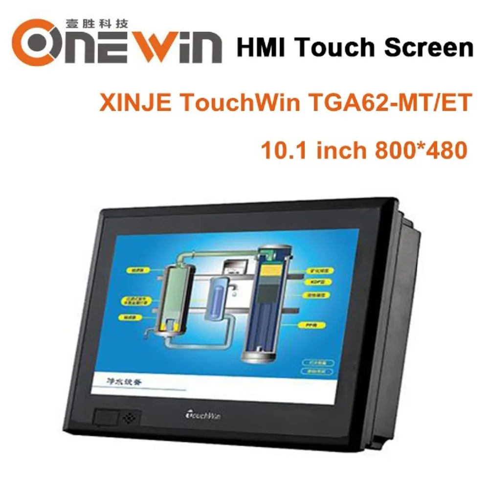 

XINJE TouchWin HMI TGA62-MT TGA62-ET TGA63-MT HMI Touch Screen 10.1 inch USB Ethernet Support RS232 422 485