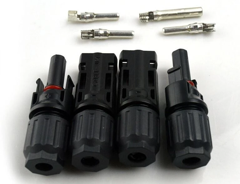 กันน้ำ IP67 ต่อ PV PV สำหรับ 2.5 มม.4mm2 6mm2, Solar Connector ชายและหญิง TUV รับประกัน