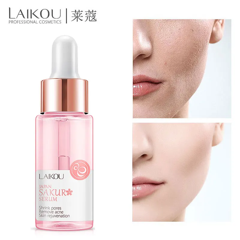 LAIKOU-Base de maquillage blanchissante, essence anti-déformable, sérum professionnel pour le visage sans fleurs, fond de teint de marque, 15ml, 1 pièce