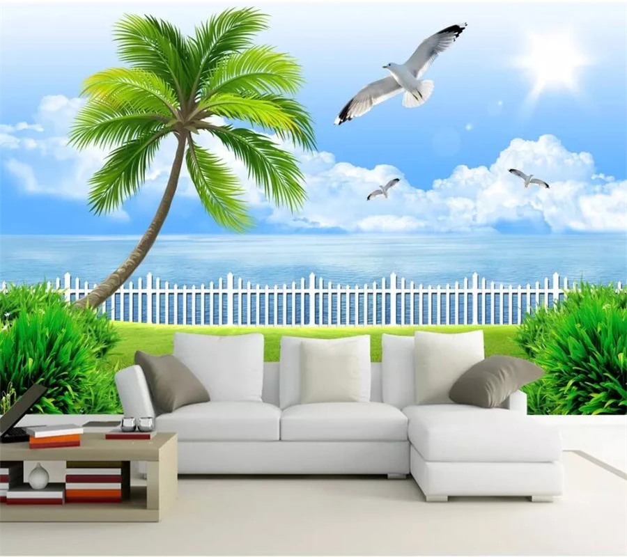 

wellyu papel de parede Custom wallpaper 3d photo mural обои stereo seascape background living room bedroom mural hotel wallpaper