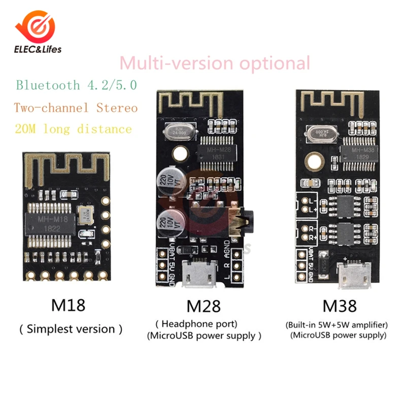 MH-MX8 MH-MX38 MH-MX28 سماعة لاسلكية تعمل بالبلوتوث MP3 استقبال الصوت مجلس BLT mp3 ضياع فك مجلس ستيريو لتقوم بها بنفسك تعديل المتكلم