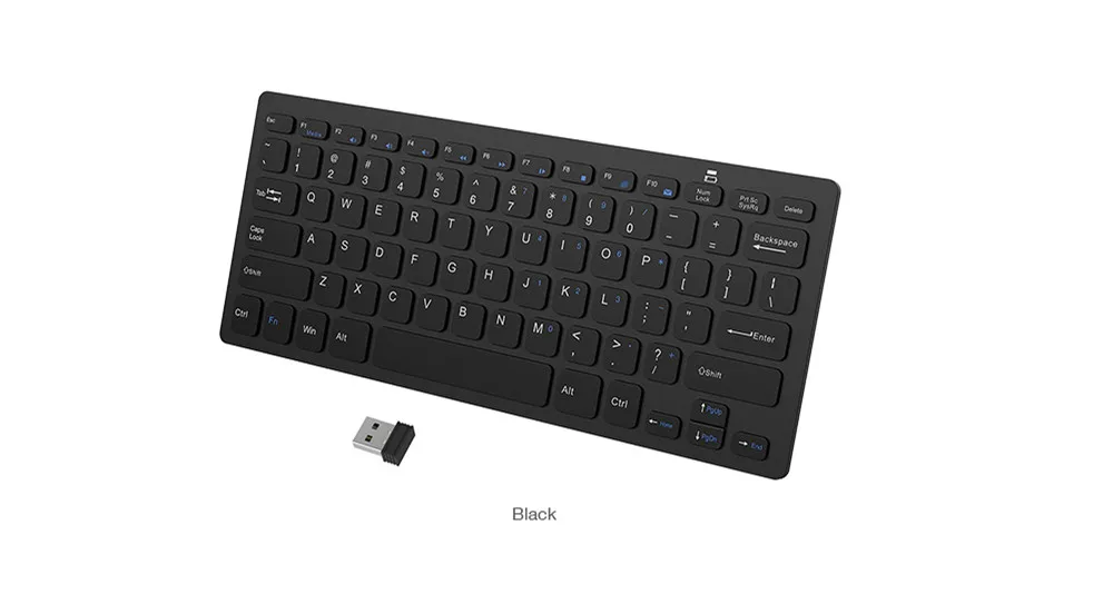 Wireless Bluetooth Keyboard Slim For Macs (Silver/White)