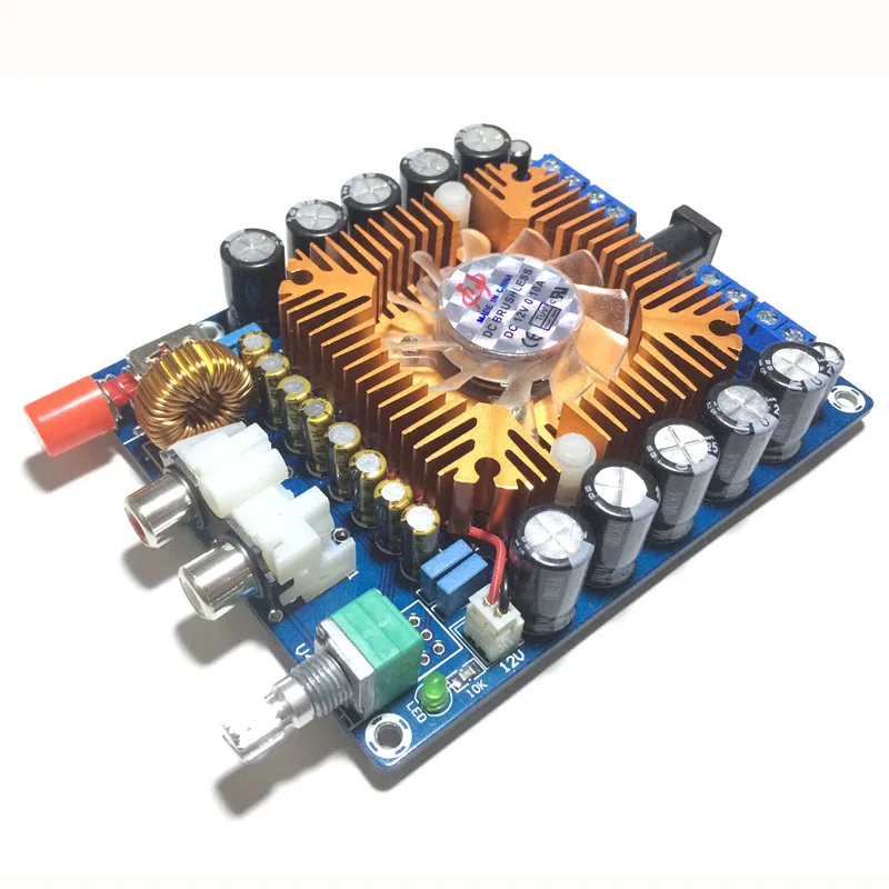 2017 NEW DC12V TDA7850 4.0 channel mini HIFI car audio amplifier board 50W*4 Navigation upgrade upgrade 7388