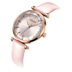 New Julius Women's Watch Japan Quartz Lady Classic Hours Fashion Woman Clock Dress Bracelet Leather Girl's Birthday Gift Box