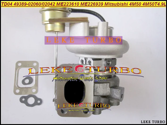 Turbo TD04-4 49389-02060 49389-02042 ME223610 ME226939 Turbocharger For Mitsubishi canter fuso Truck 4M50 4M50T 4.9L Water cool