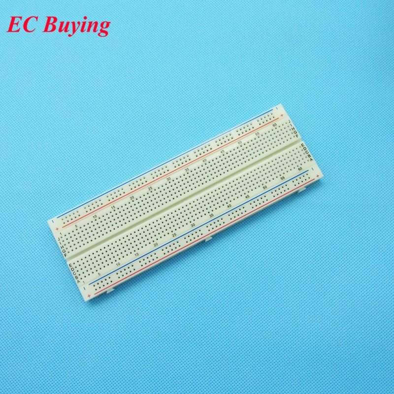 MB102 Breadboard 3.3V/5V Power Supply Module +MB-102 830 Point Solderless Prototype Bread Board kit +65 Flexible Jumper Wires