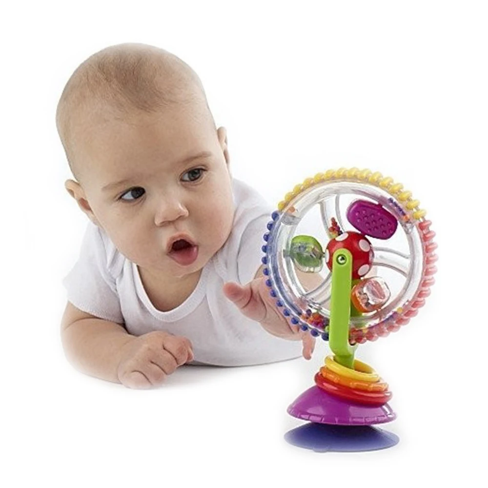

BABELEMI Sassy Developmental Wonder Wheel Sky Wheel Baby Infant Multi-touch Inspire Senses Toys For Baby Kids 0-12 Months