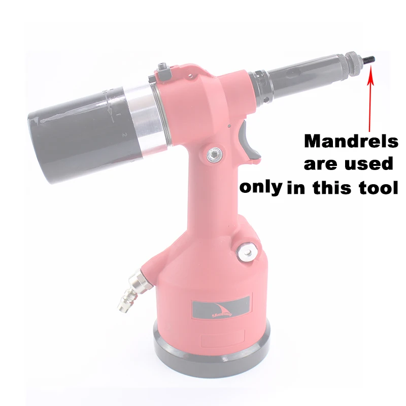 Price For 1PC Screw Bolts For M3-M12 5/32 1/4 5/16 3/8 1/2 Pneumatic Nut Rivete Replacing Mandrels