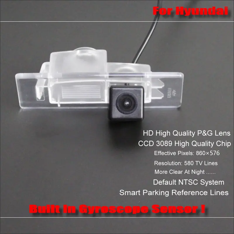 

For Hyundai Sonata LF 2014-2016 Car Rear Camera Intelligent Parking Tracks Reverse Backup NTSC RCA AUX HD CCD SONY CAM