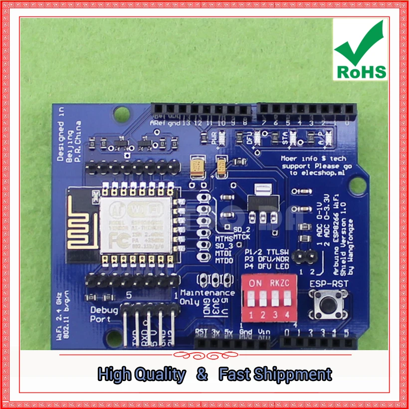 ESP8266 Serial WiFi Expansion Board Shiled ESP-12E Development Board (C2A1)