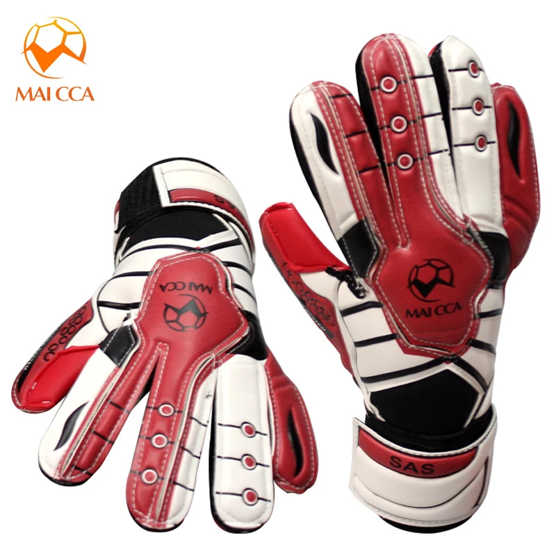 Professional Antiskid Latex Soccer Goalie Football Kids for Children Soccer Football Training Goalkeeper Gloves