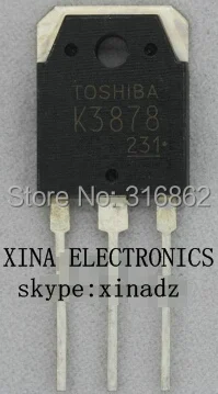 

2SK3878 K3878 TO-3P MOS 9A 900V ROHS 10PCS/LOT Free Shipping Electronic Components kit