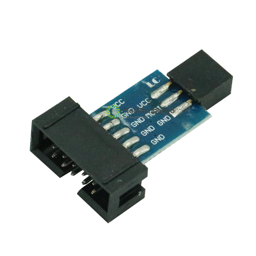 10Pin to 6Pin adapter board for AVRISP MKII USBASP STK500 35 mm x 20 mm excellent quality