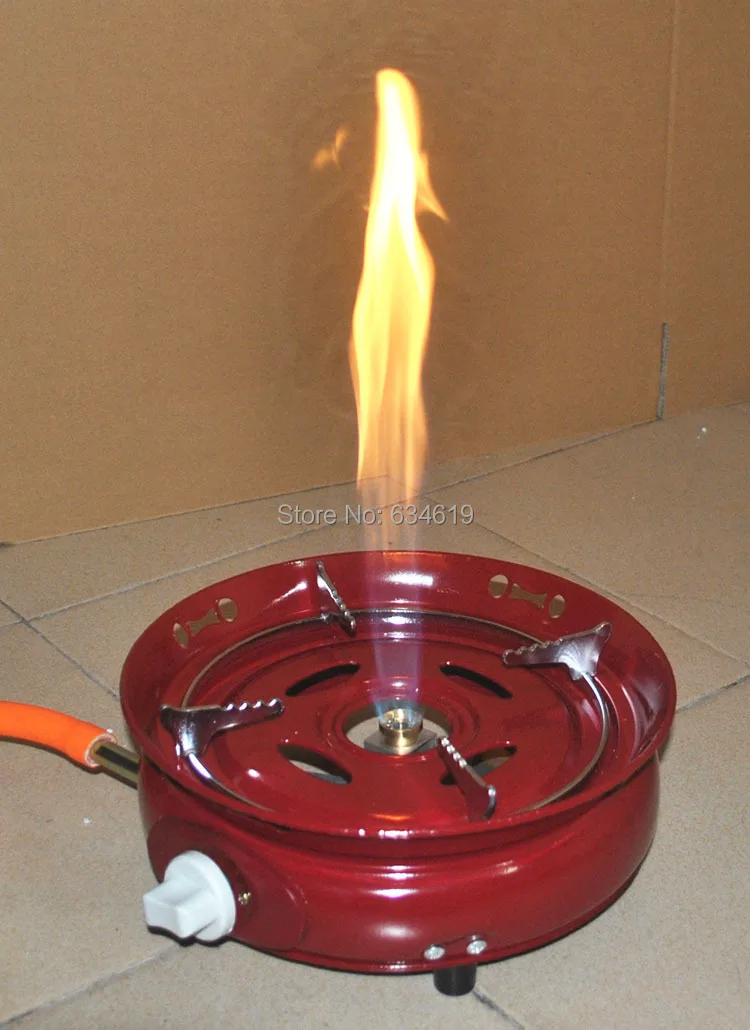 

Portable Small Circular Burner For Picnic, Single Energy-Saving Kitchen Gas Cooking Burner