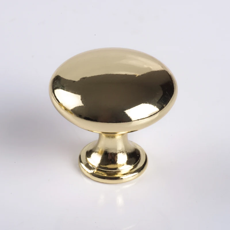 

76mm retro type bright gold cup shell drawer kitchen cabinet door pull handle modern 3" gold shoe cabinet dresser knob