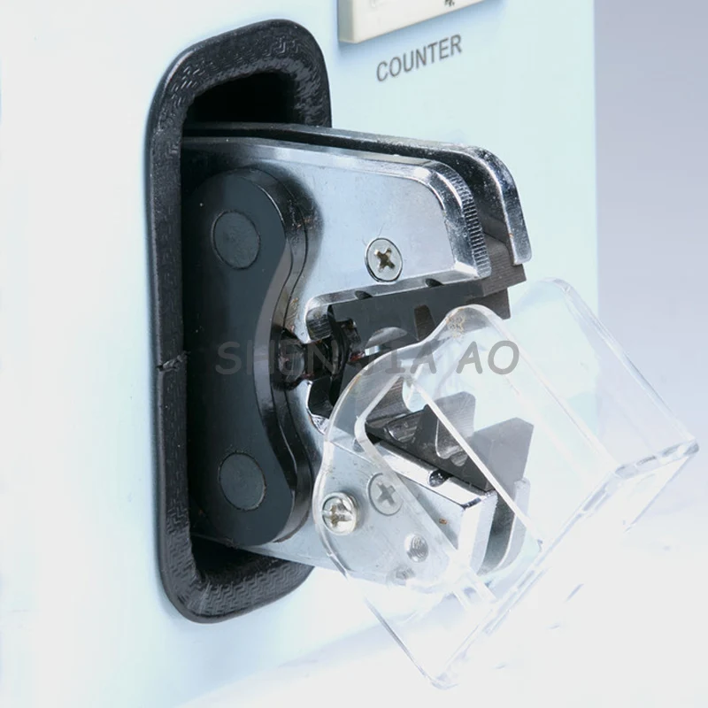 Máquina pneumática de friso de terminal AM-201 máquina de prensa terminal com contador de display digital 220V 6W