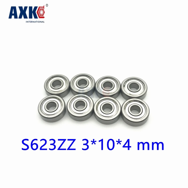 2023 Sale Rolamentos 10pcs Free Shipping Sus440c Environmental Corrosion Resistant Deep Groove Ball Bearings S623zz 3*10*4 Mm