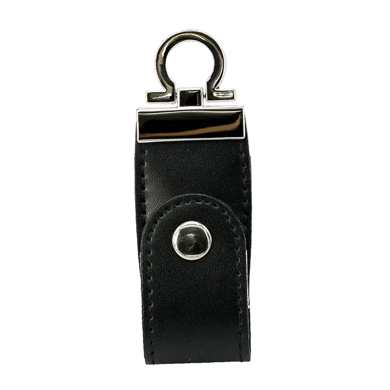 Keychain Pu Leather USB 2.0 Flash Drive 4G 8G 16G 32G 64G Memory Stick Storage Pen Drive Thumb U Disk Flash Customize Logo